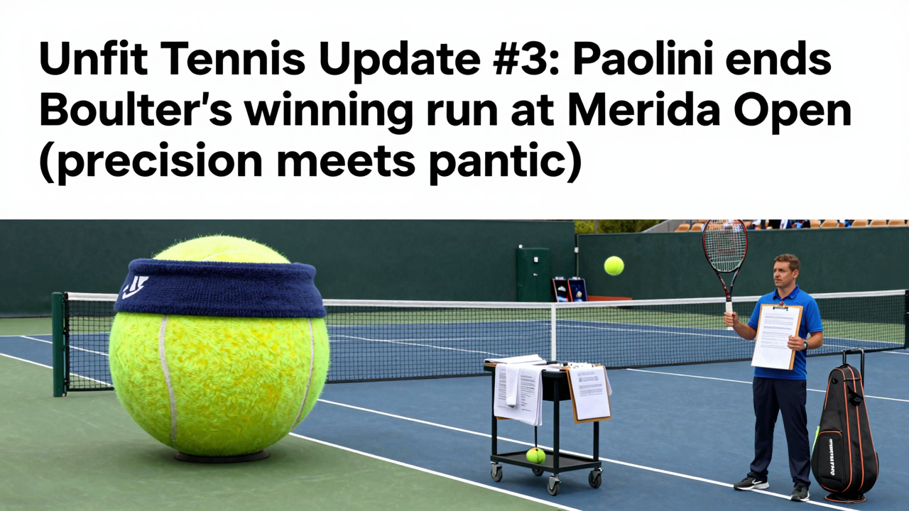 Unfit tennis story 3 image